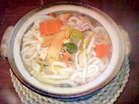 野菜たっぷり☆ほっこり☆豚汁うどん